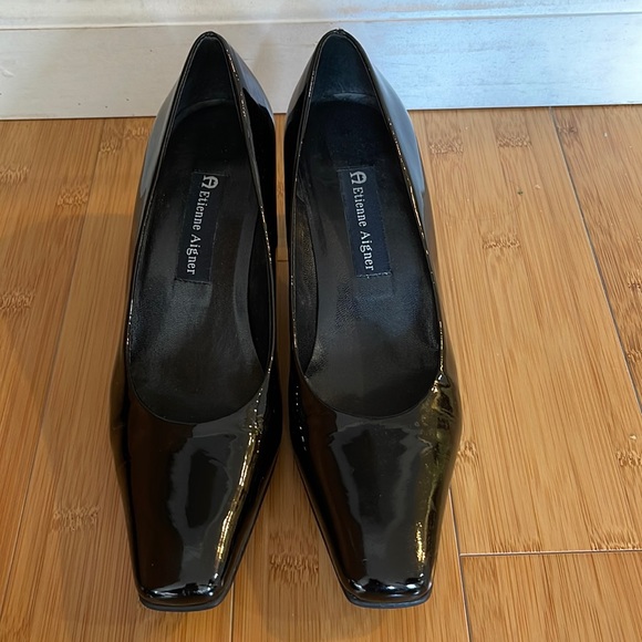 Etienne Aigner Shoes Etienne Aigner Black Pumps Size 75 Poshmark